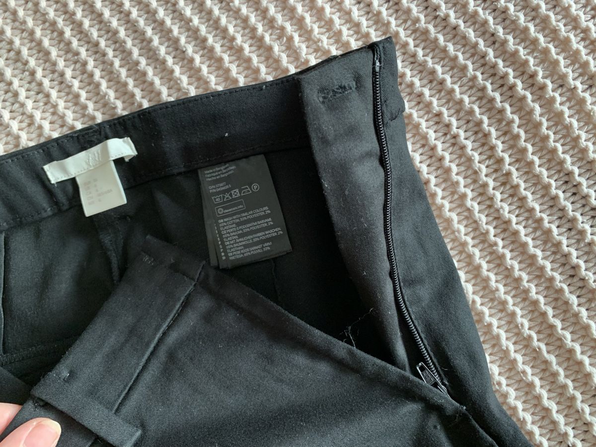 H&M Pantaloni: Pantalon classique noir – Nuovo (secondo la descrizione) da Montreux venduto da Izapeche811 6
