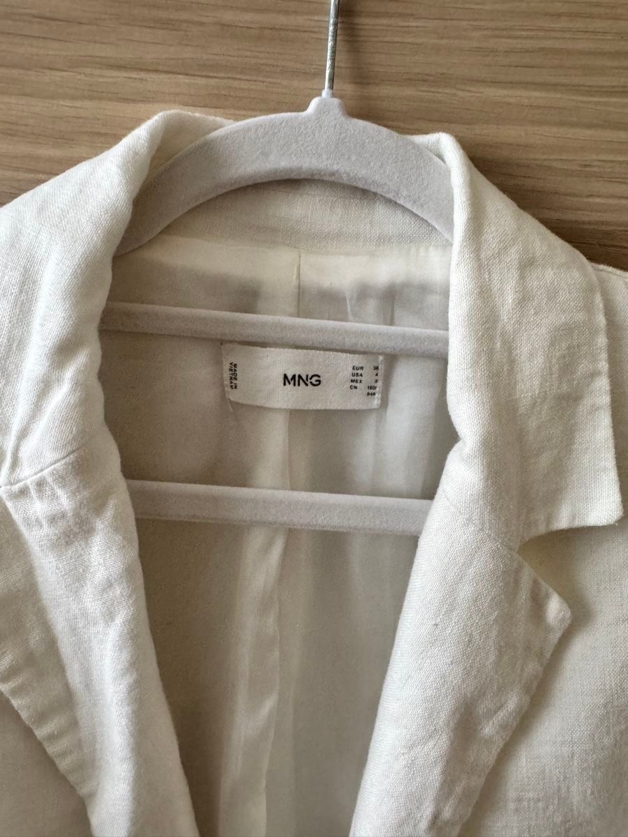 Mango Giacche: Mango white 100% linen blazer xs – Usato da Ilanz venduto da Fran05 1