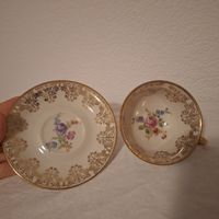 Versand möglich. Bavaria, Elfenbein Porzellan Tasse