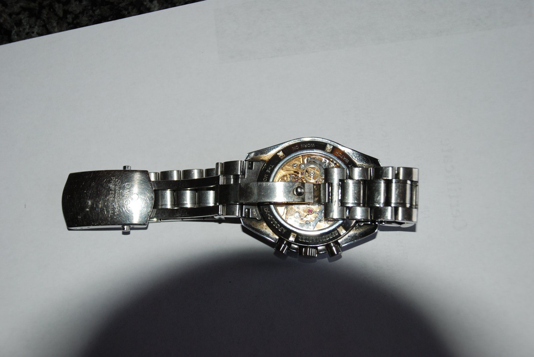 Omega Uhren: Omega Speedmaster Apollo XI 1969, 20th Anniversaire! – Gebraucht aus  von  3