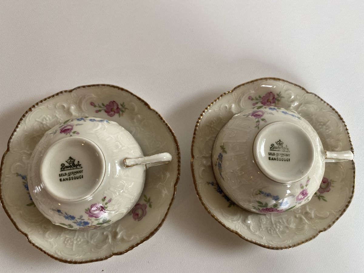 Rosenthal Set di piatti: Rosenthal sans souci Kaffeetassen – Usato da Zimmerwald venduto da bsas100 3
