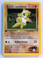 Brock's Sandshrew 1st Gym Heroes - MINT - ab 1.-