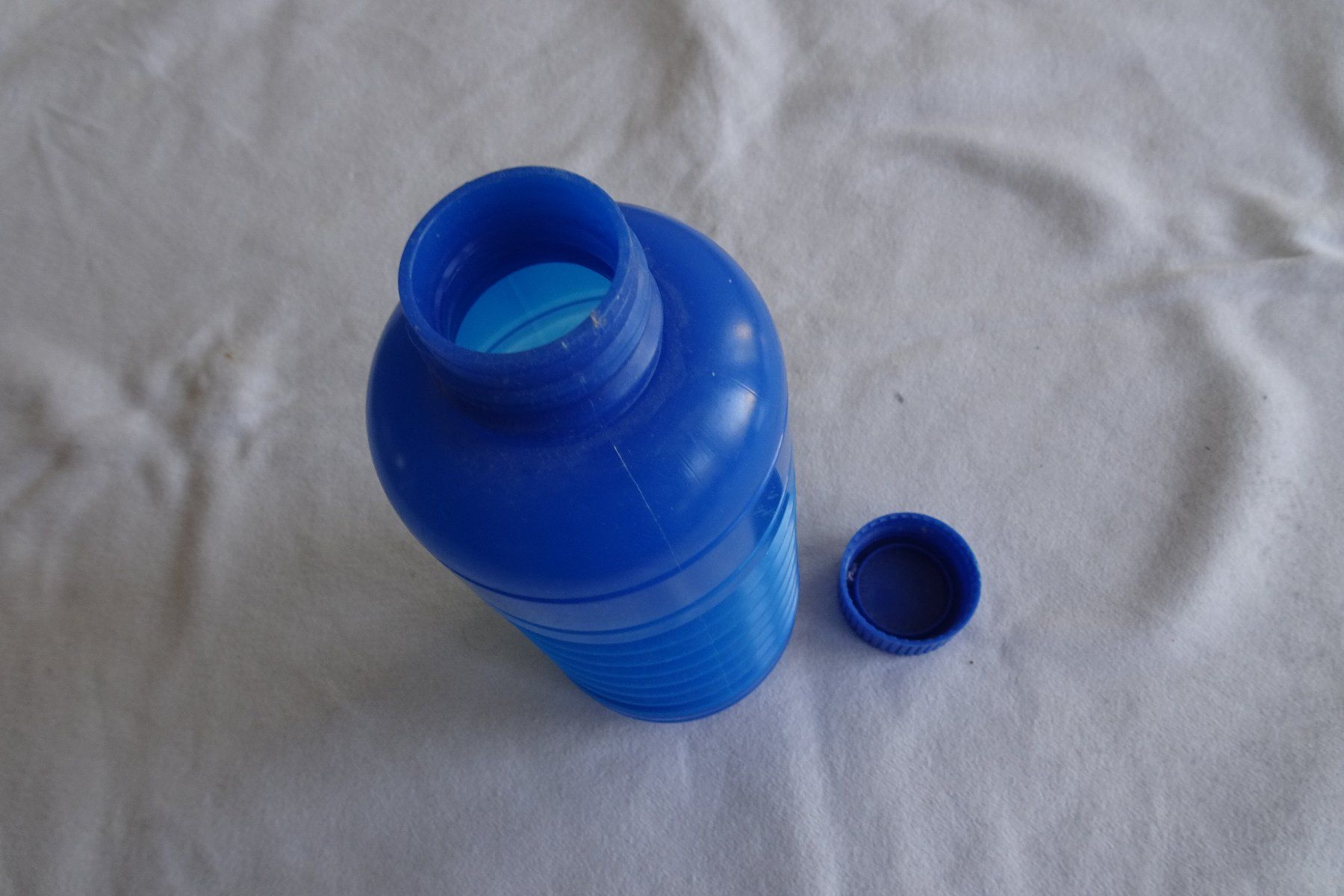 Borracce & Thermos: faltbare Trinkflasche blau – Usato da Strengelbach venduto da schmetterling20 1