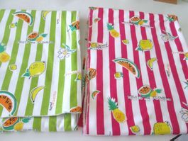 2 neue Stoffzuschnitte (Stretch-Jersey)