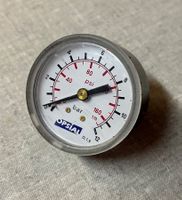 Opsial Manometer 0-12bar ø50mm