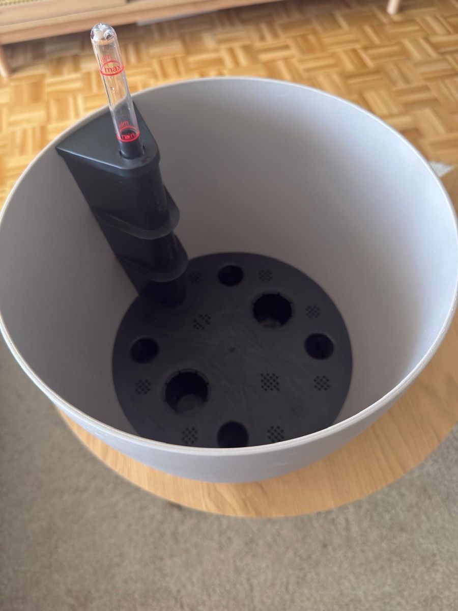 Lechuza Blumentöpfe: Lechuza Classico 28 D Blumentopf 28 cm Durchmesser hellgrau – Neu (gemäss Beschreibung) aus Buchs ZH von ala_7rnk 1