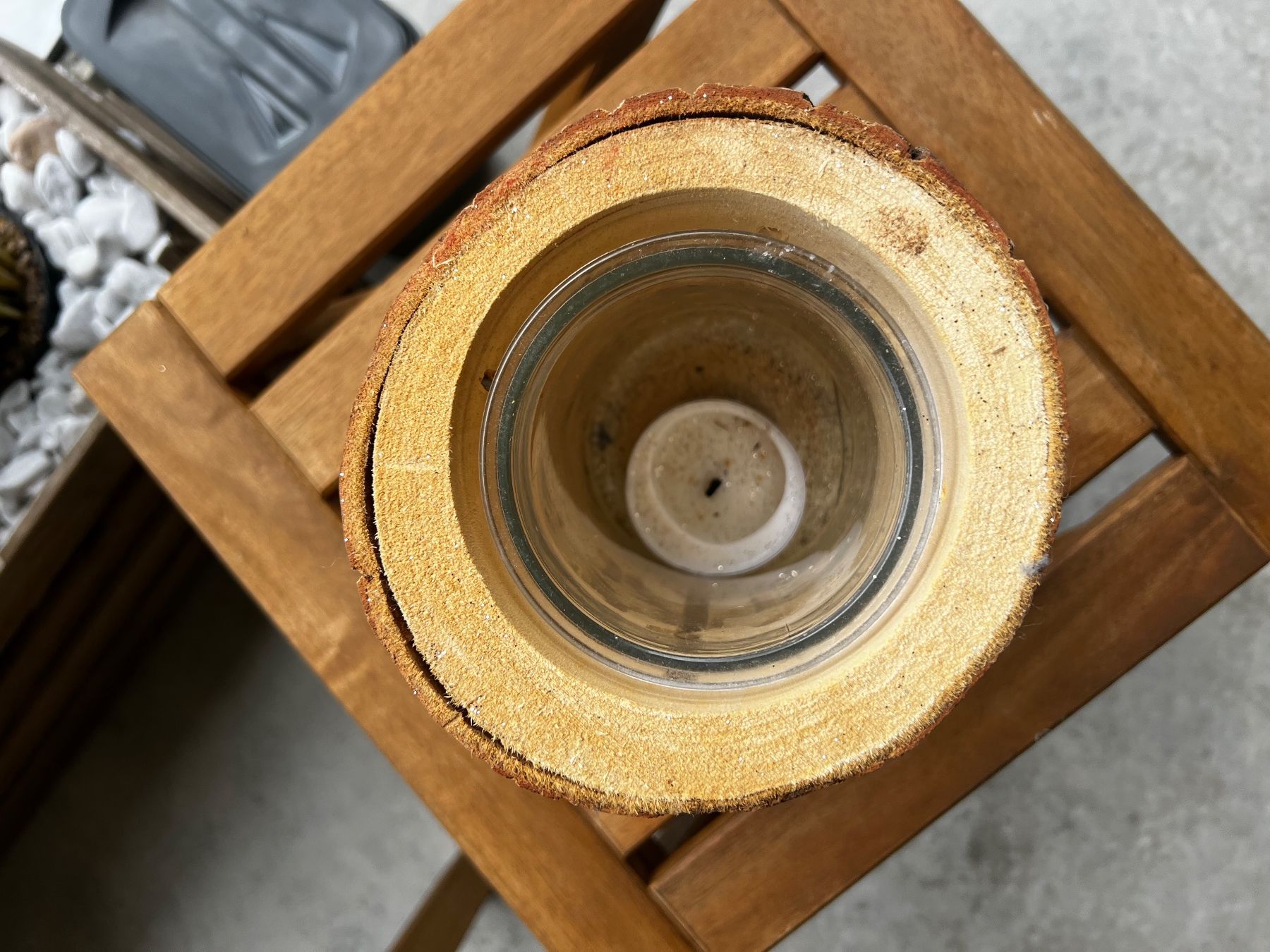 Altro in Decorazioni & Accessori: Rustikales Holz-Windlicht mit Schneeflocke – Usato da Lenzburg venduto da impulsive-buyer 2