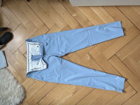 WE Fashion Herren Anzugshose Hellblau Grösse 46