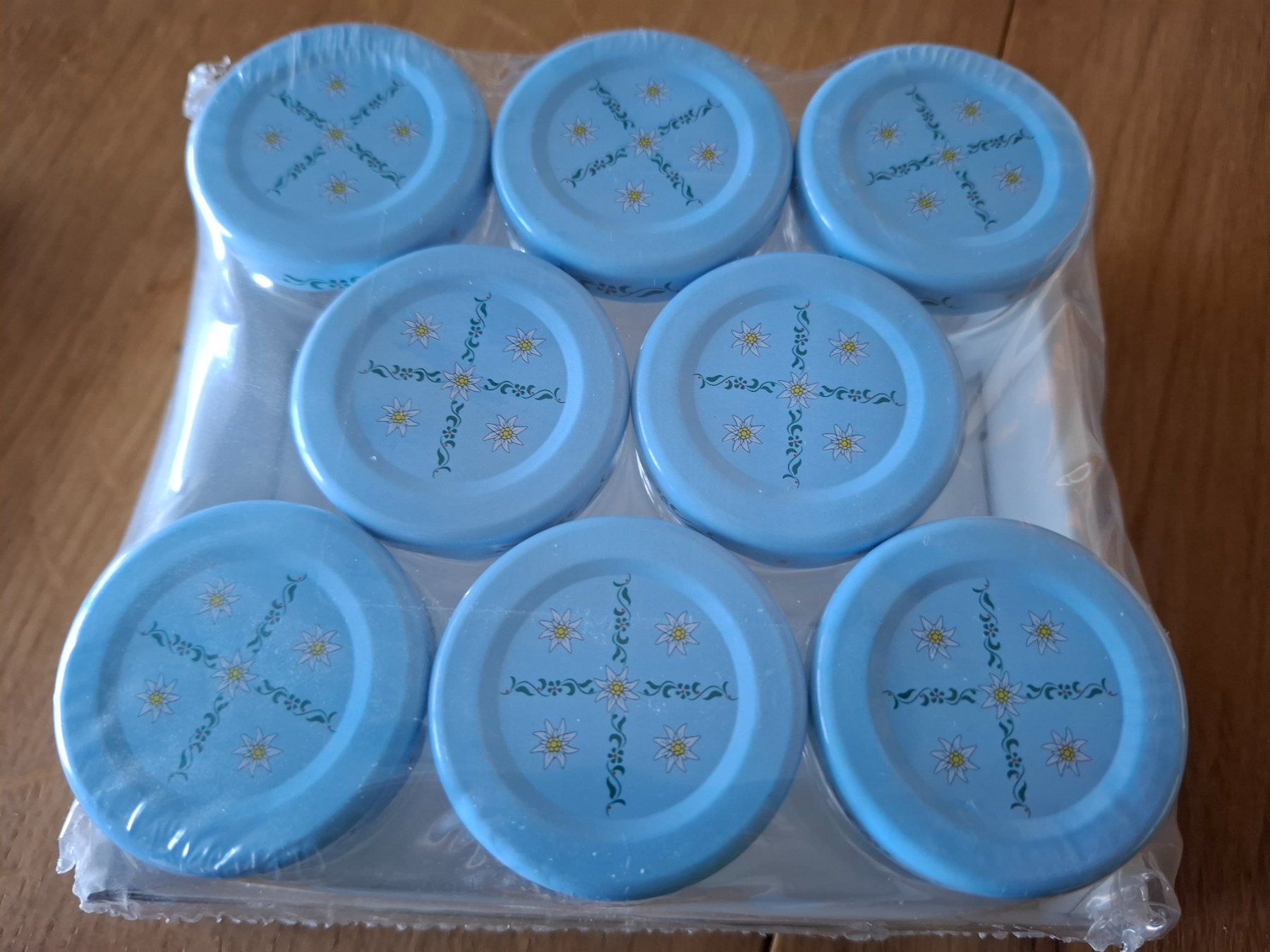 Contenitori & Simili: 8 Konfitürengläser 53ml – Nuovo e nell'imballaggio originale da Eiken venduto da Lashar