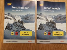 2x Coop Jungfraujoch Gutscheine