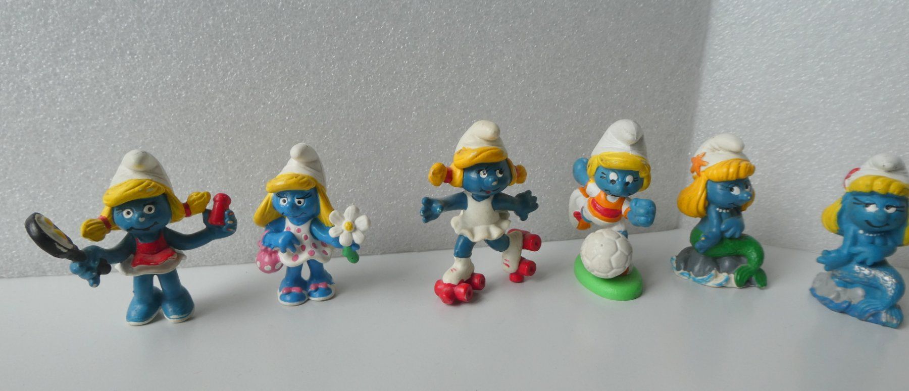 Schleich Statuette: 9 Schlümpfe Schlumpfine Puffetta Majorette, Rollschuhe – Usato da Frauenfeld venduto da ZAZ12 2