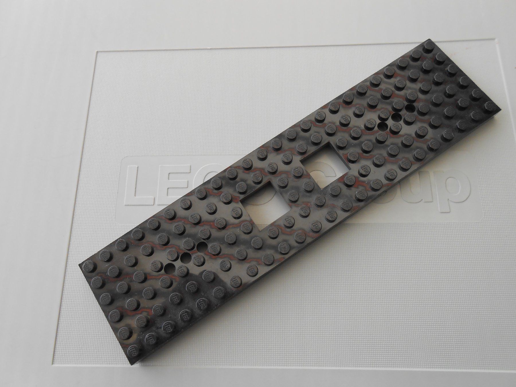 Lego Giocattoli: Zugplatte 6x24 Schwarz – Usato da Oftringen venduto da Link8