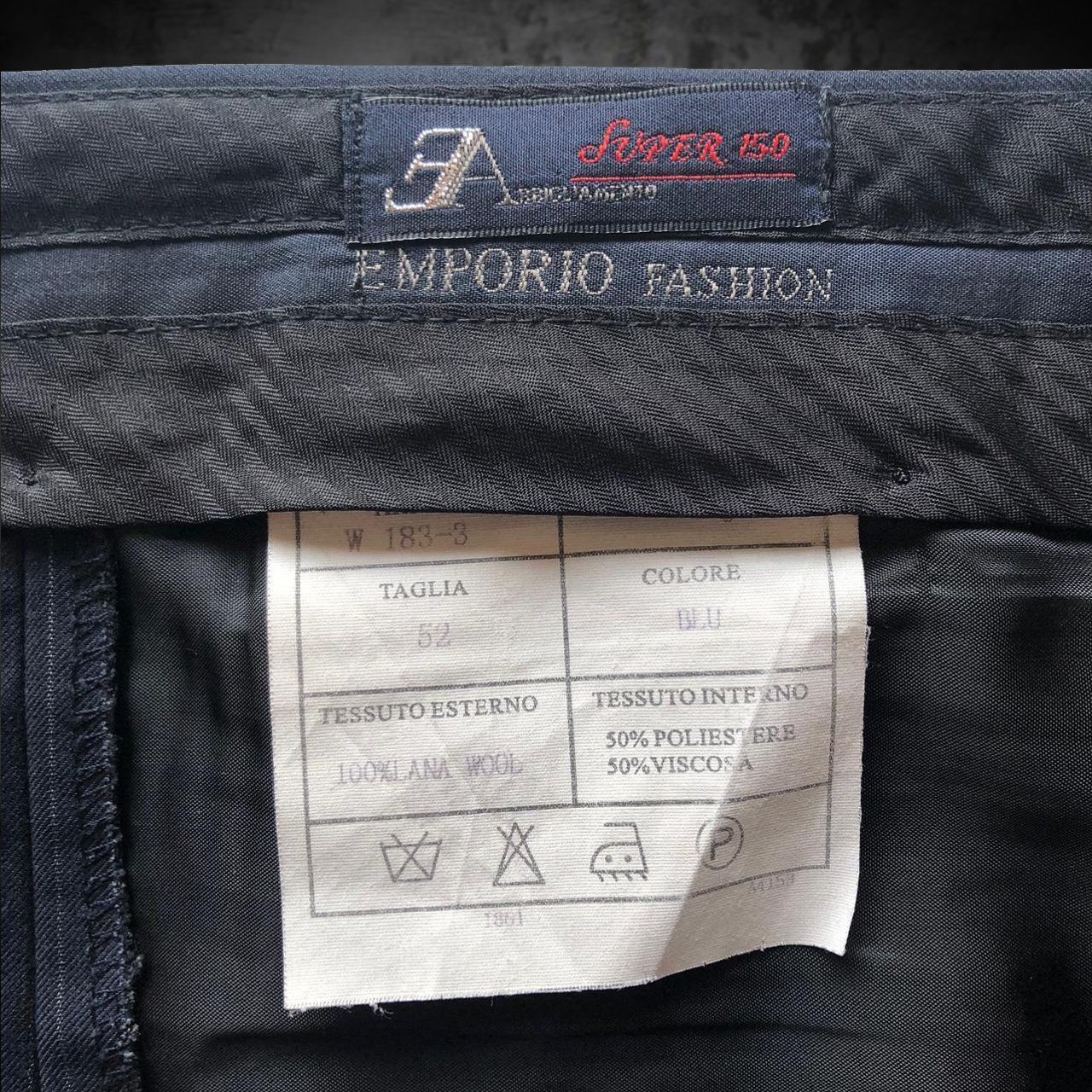 Armani Completi: Set Emporio Armani Blue Deep Men 52 – Usato da Genève venduto da ang_7j7j 7