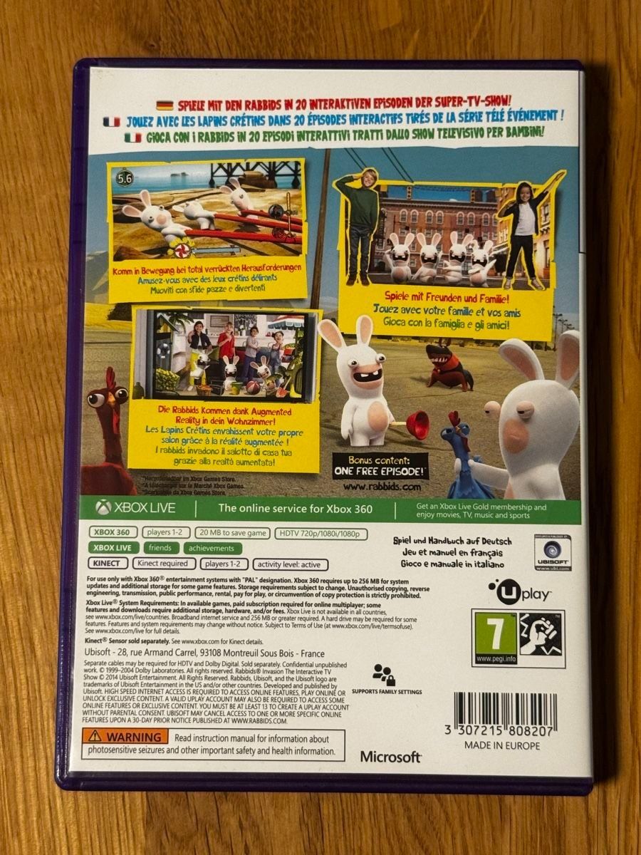 Giochi: Rabbids Invasion - CIB - Xbox 360 – Usato da Uster venduto da GamesAndStuff 1