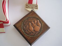 Medaille Kegeln Mannschaft-Meisterschaft SFS Olten-Zofingen