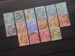 F  Mi  diverse Allegorien 1876 - Mi 313 € - Lot 217
