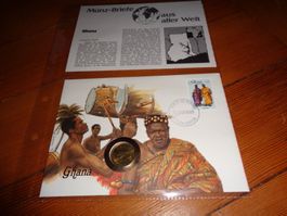 Münzbrief Ghana
