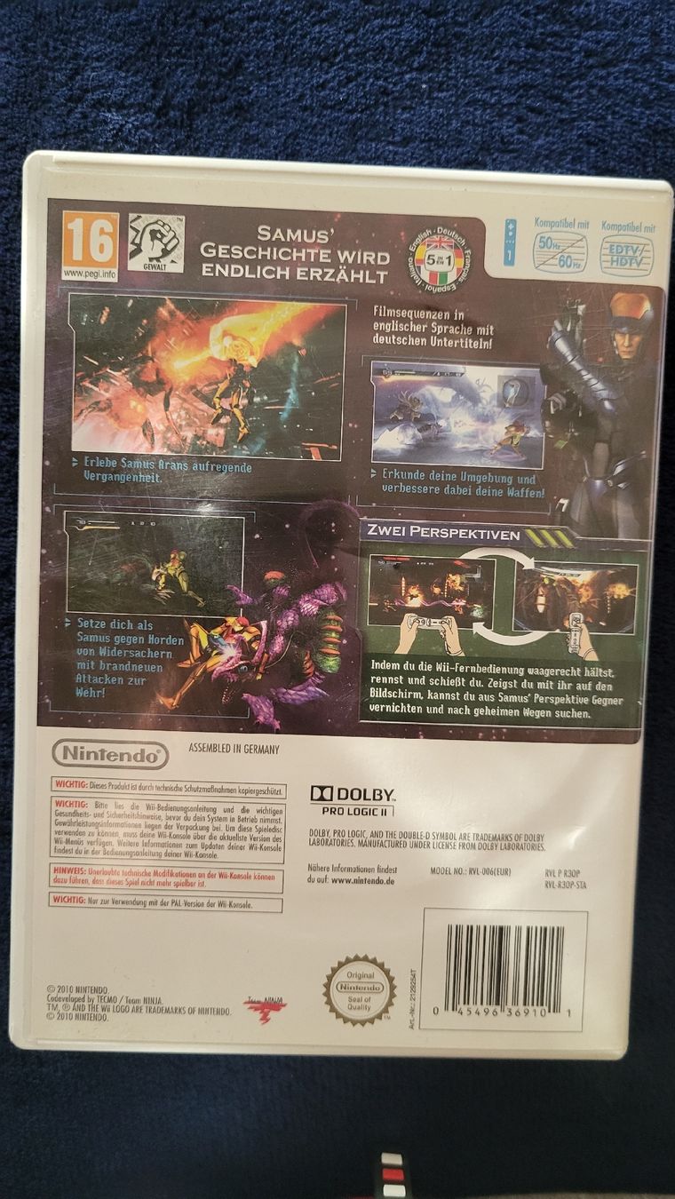 Nintendo Giochi: Metroid Other M / Nintendo Wii Spiel. Kompl. – Nuovo (secondo la descrizione) da Biel/Bienne venduto da Retrohr 2