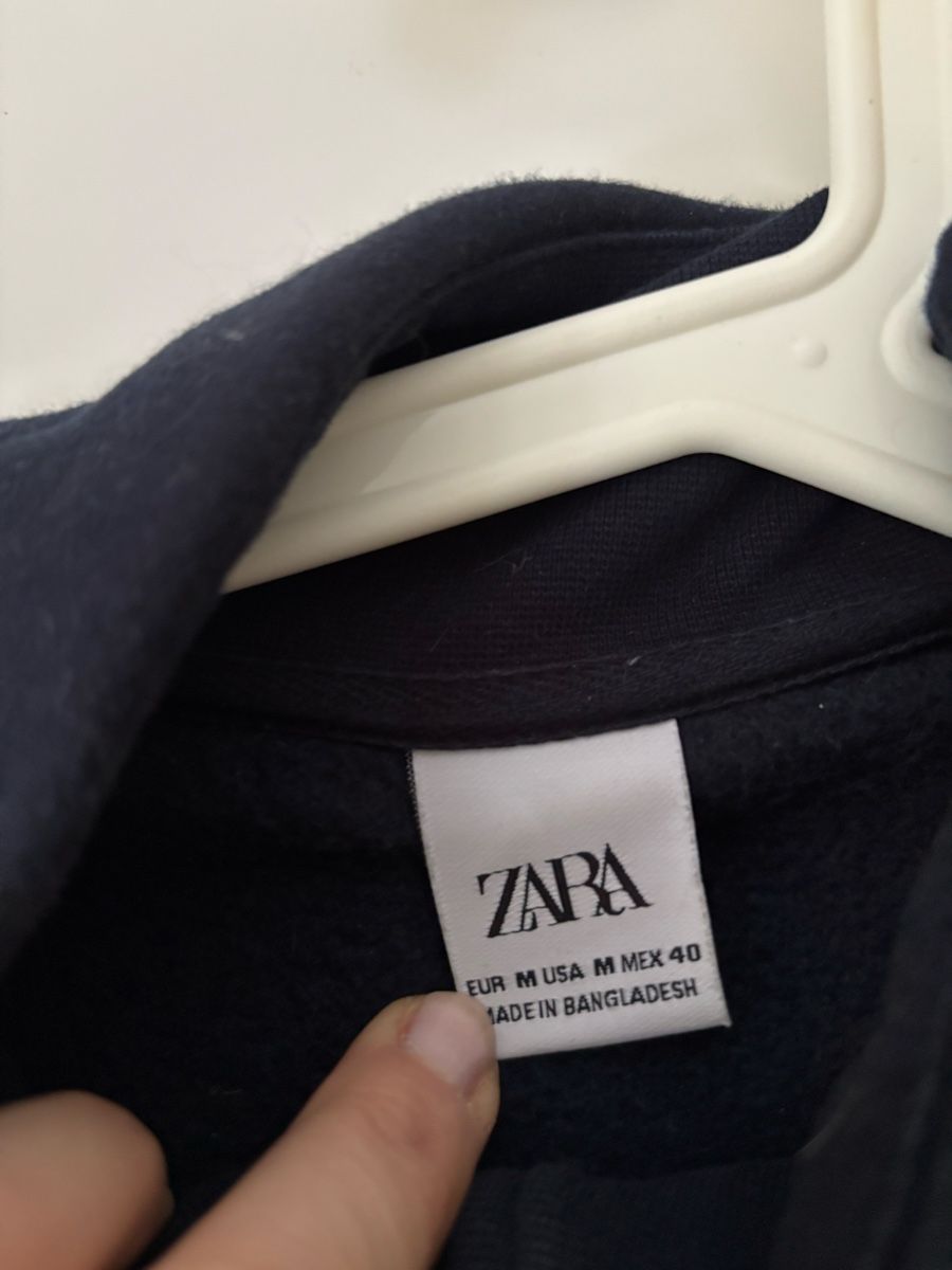Zara Maglioni & Felpe: Zara Pullover mit Reißverschluss dunkelblau M – Usato da Fribourg venduto da dafral 2