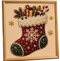 Diamond Painting Weihnachten 25x25 cm