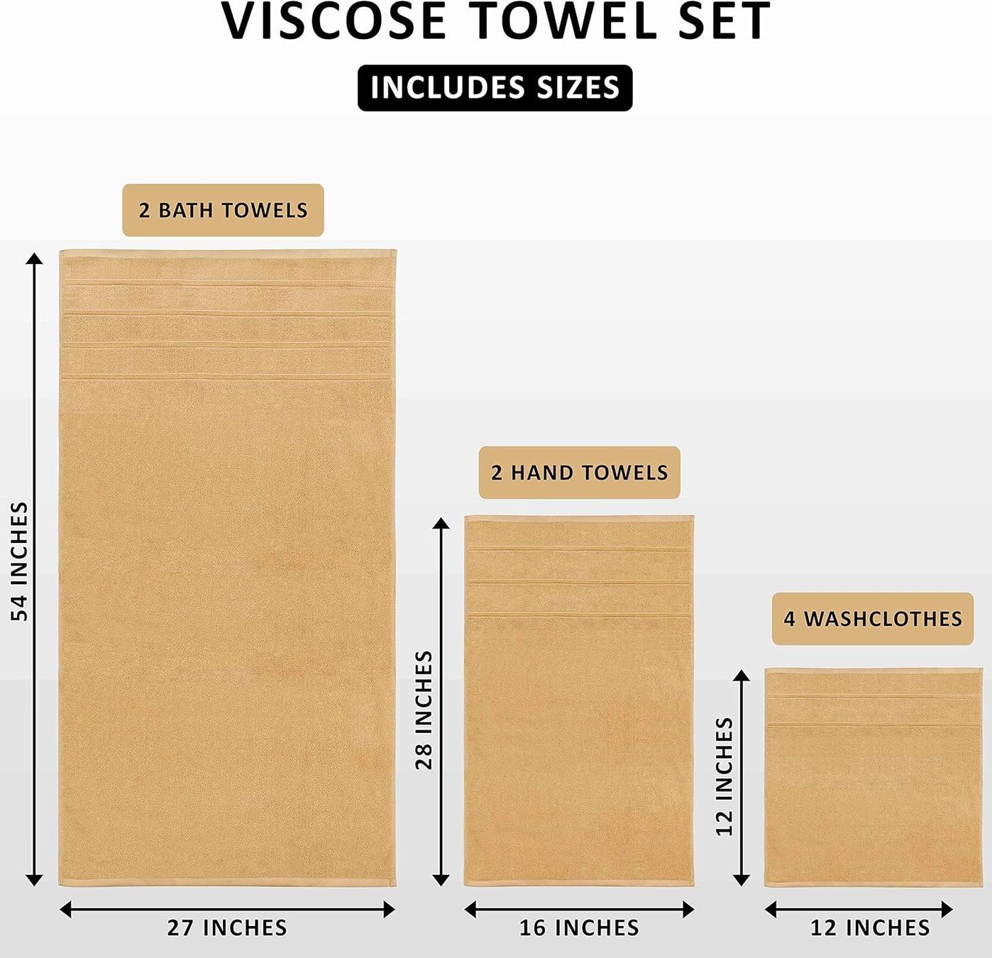 Serviettes de bain: 8er-Pack Handtuch-Set mit Aufhängeschlaufe Beige – Neuf avec emballage d'origine à Nuglar par SaleRitter 1