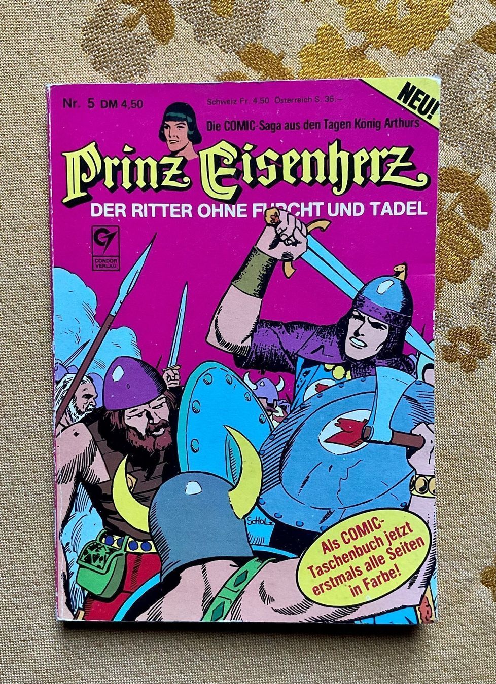 Fumetti: Prinz Eisenerz Taschenbuch Nr 5 v 1982 ? – Usato da Endingen venduto da nathan05