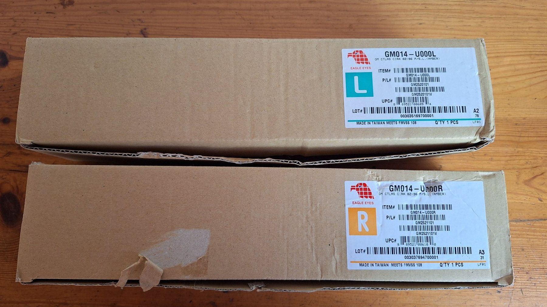 Tutti pezzi di ricambio auto: Eagle Eyes Stand/Blinkleuchten  neu  L +R – Nuovo (secondo la descrizione) da Arlesheim venduto da shopradl 1
