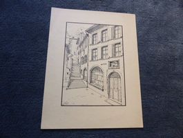 Basel,Niklaus Stoecklin,1925,Webstube,zum Venedig,Glockentur