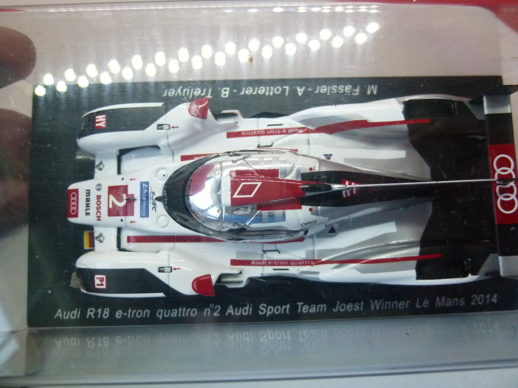 Spark Modellini d'auto: Audi R18 - Winner Le Mans 2014 u.a. mit M.Fässler - SPARK – Nuovo (secondo la descrizione) da Reiden venduto da mondial2 2