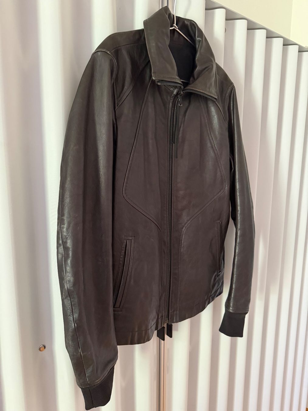 Giacche: Rick Owens Lederjacke Gr.L / Black – Usato da Zürich venduto da VR2528 2