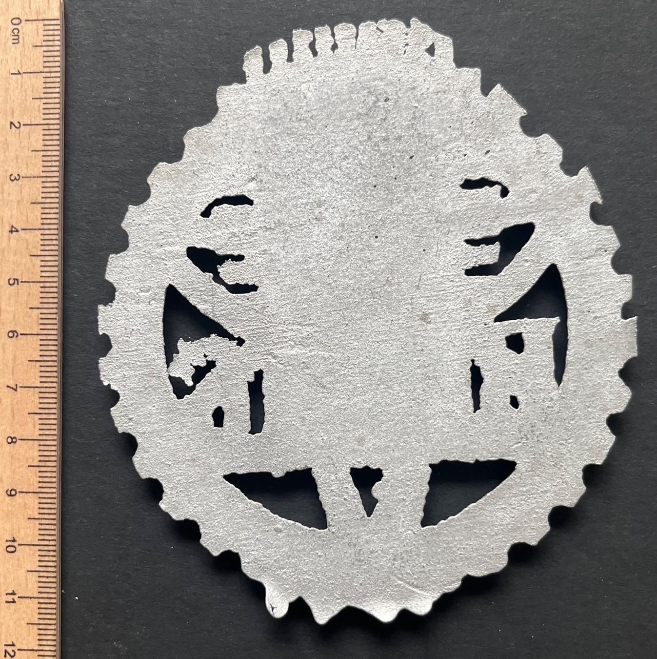 Swiss Placchette & Badge: Rohplakette, Berner Wappen BFMG V,  Aluminium – Usato da Ostermundigen venduto da DaxKarten-75 1