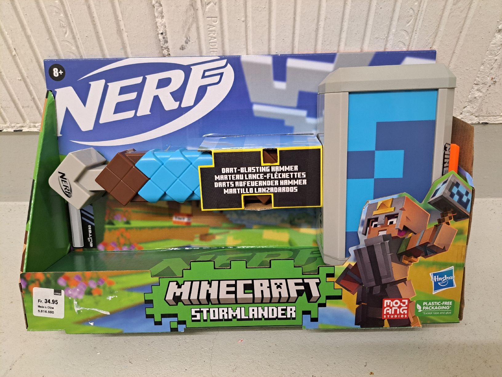 Nerf Giocattoli: NERF Minecraft Stormlander NEU OVP – Nuovo e nell'imballaggio originale da Elgg venduto da adr_ms99