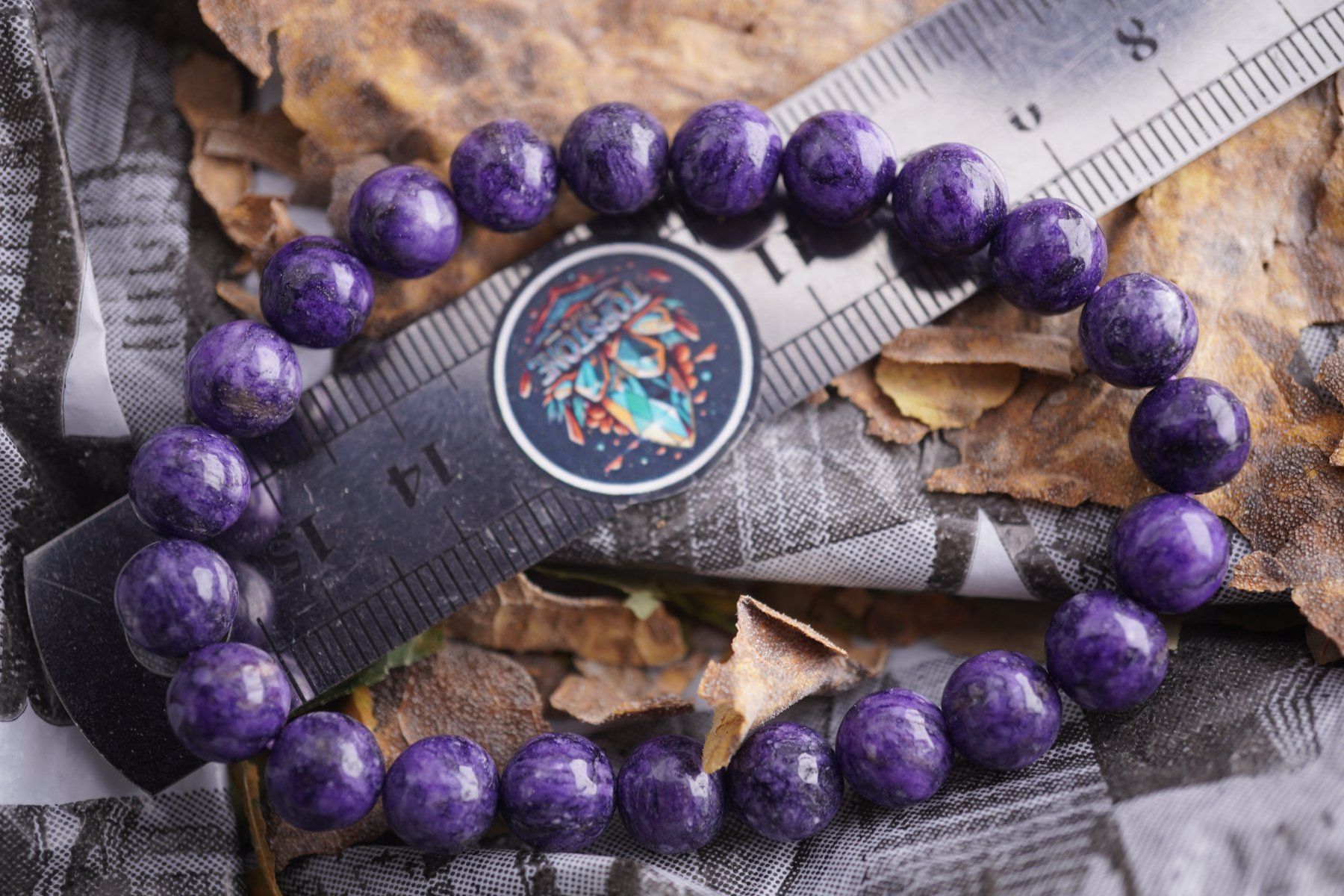 Armbänder & -reifen: Charoit   8mm    Top  Kugel  Armband – Neu und originalverpackt aus Eschenbach SG von topstone