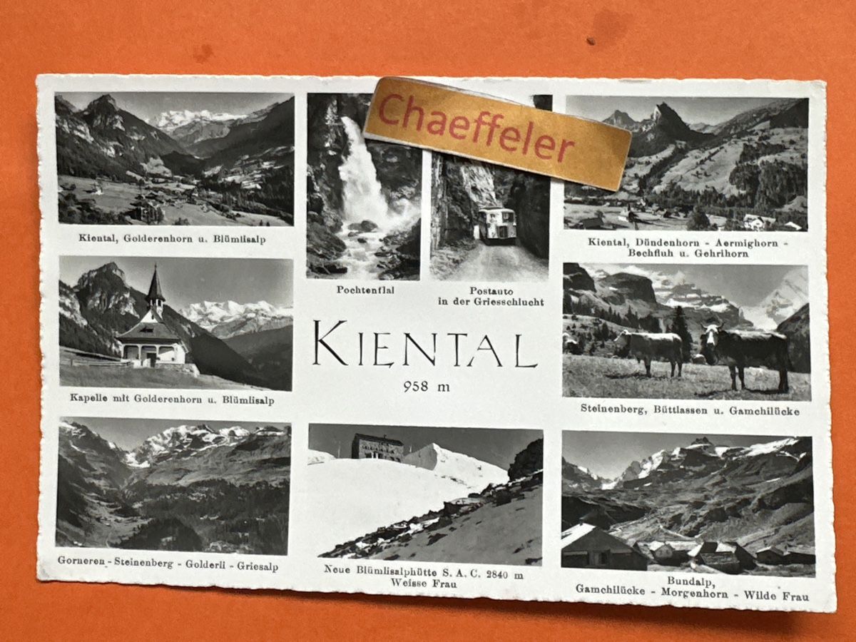 Cartes postales: Kiental – D'occasion à Zürich par Chaeffeler