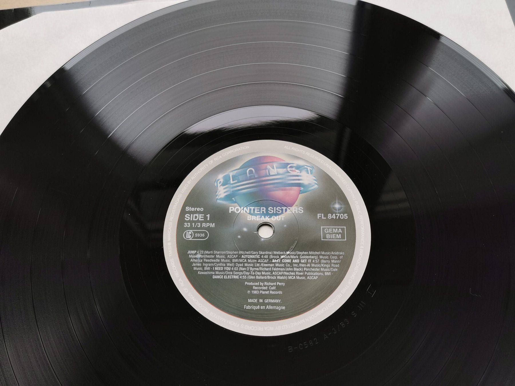 Schallplatten: Pointer Sisters – Break Out – Gebraucht aus Ebikon von kisuM 7