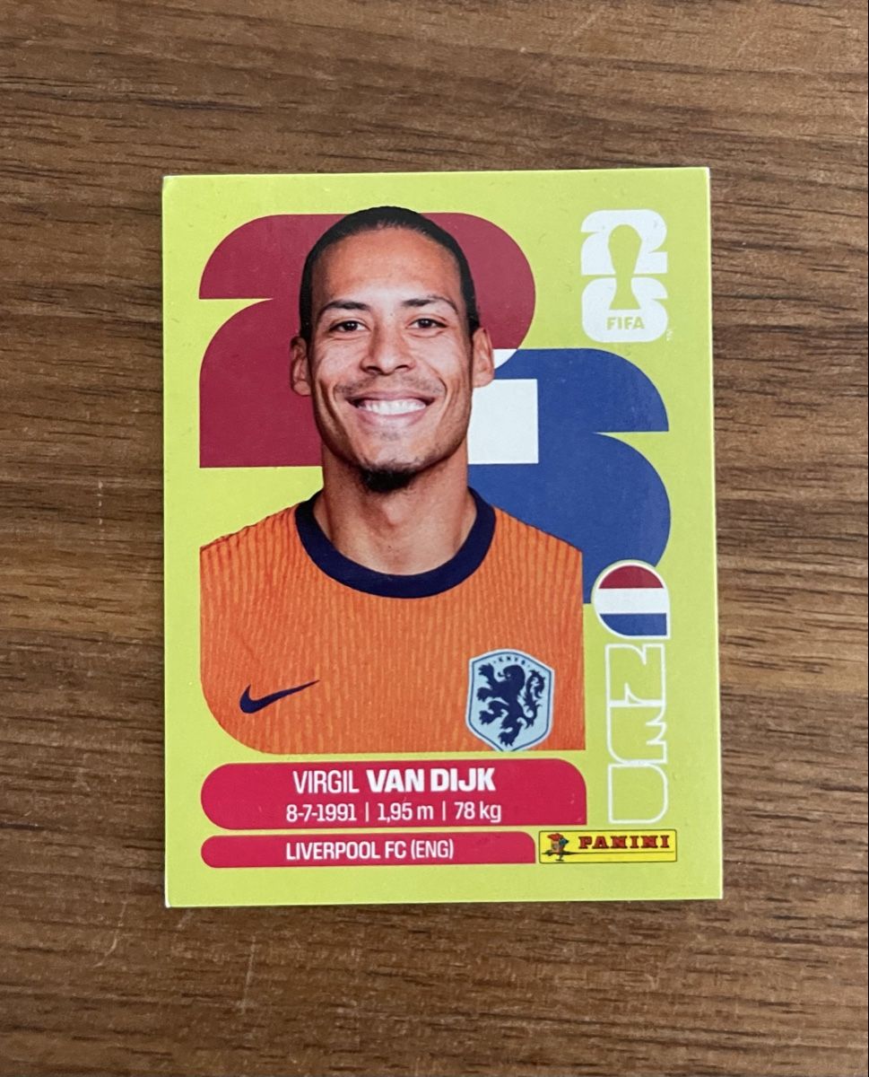 Panini Sammelbilder & Trading cards: Panini Sticker Virgil Van Dijk NED 3 – Neu und originalverpackt aus Gerlikon von Ensanada