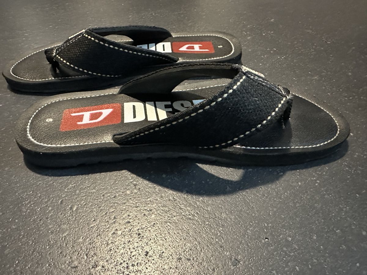 Diesel Scarpe da uomo: Diesel Flip Flops Gr. 39 – Usato da Bolligen venduto da Pixxie01 3