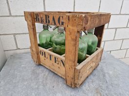 6 Stück Antike Soda Siphon / Soda Flaschen  Roth und Bader