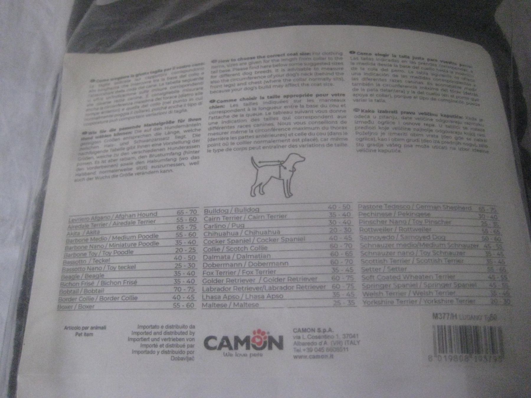 Abbigliamento: HUNDE  MANTEL  CAMON – Nuovo (secondo la descrizione) da Uster venduto da flocke1 3