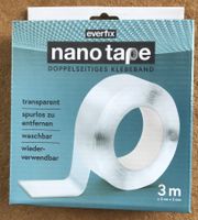 KLEBEBAND 3METER TRANSPARENT NEU UND ORIGINALVERPACKT