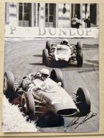 John Surtees † - Originalautogramm auf Foto