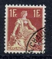 3403A) 115z, Sitzende Helvetia sauberer Eckstempel Kt. 15.-