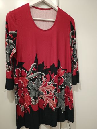 Longshirt 3/4 arm Kleid Gr. 40 neu