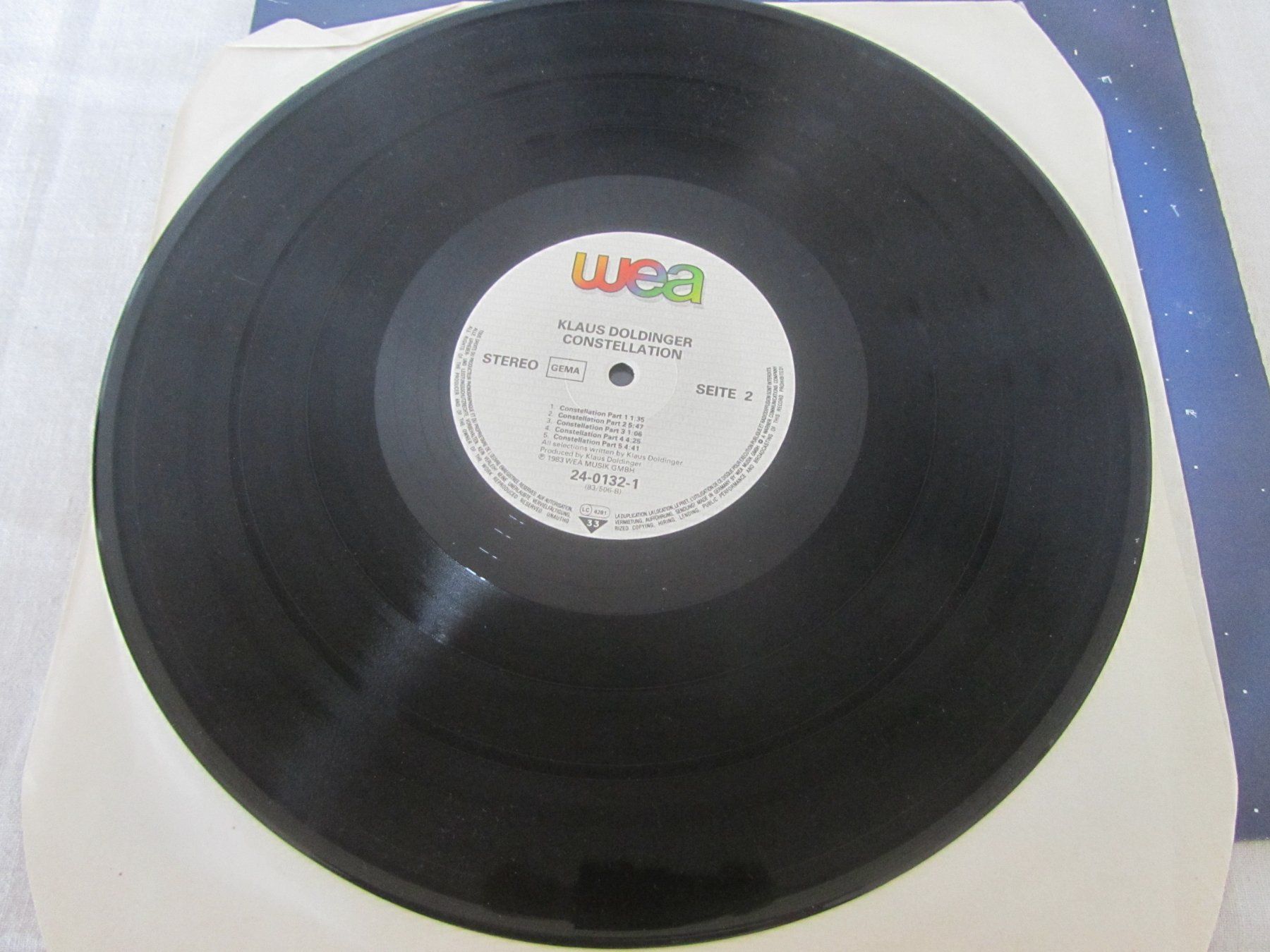 Vinyles: KLAUS DOLDINGER:  Constellation – D'occasion à Seengen par mikelele 2