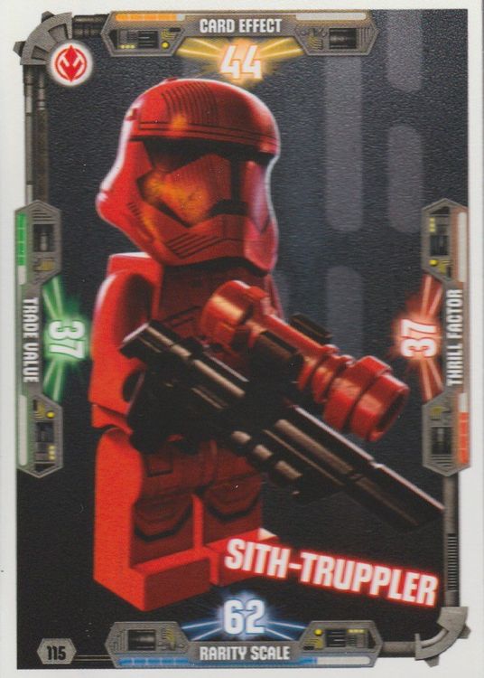 LEGO STAR WARS TRADING CARD SERIE 3 115 SITH TRUPPLER Kaufen auf