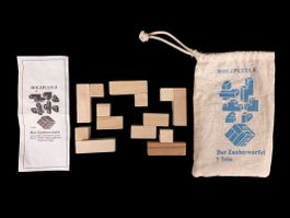 Holzpuzzle "Der Zauberwürfel", 7 Teile