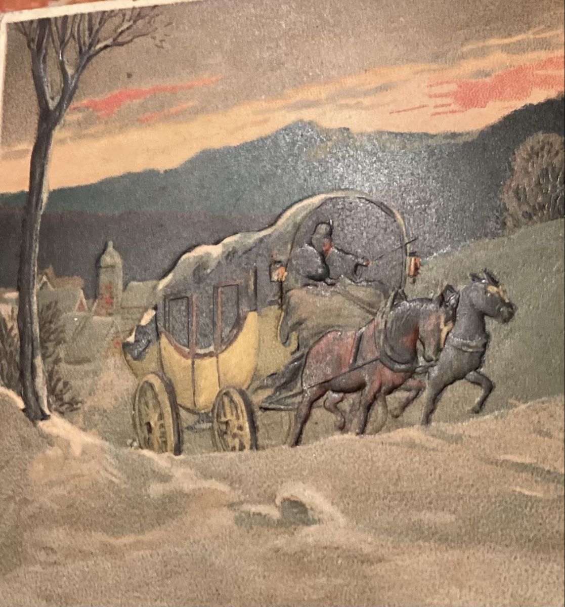 Cartes postales: Antike Weihnachtskarte, 1912 – D'occasion à Reinach BL par Linda013 1