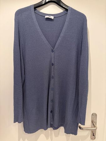 PETER HAHN Cardigan - Size XL - 42% Linen