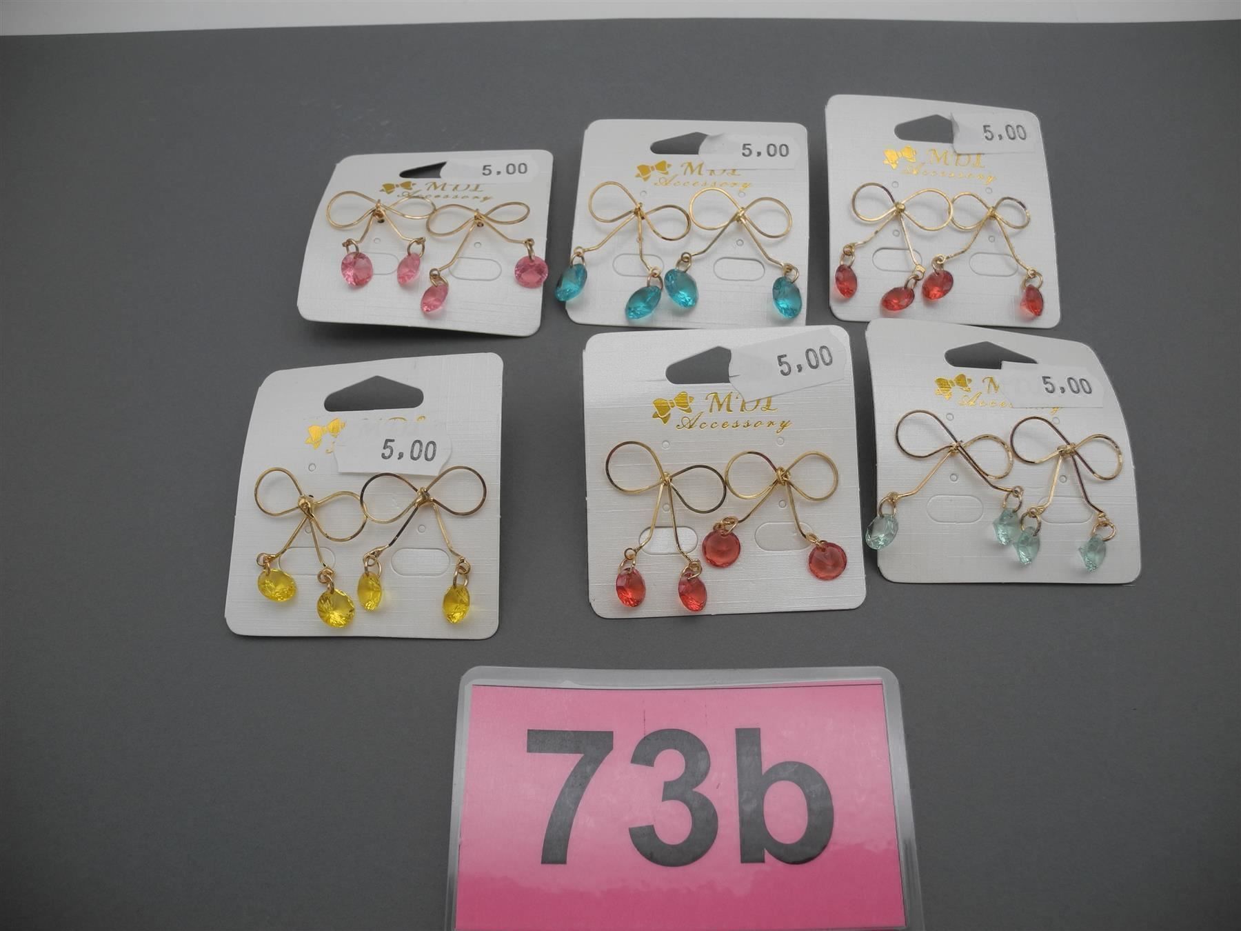 Ohrringe & -stecker: 6 Paar Modeschmuck Ohrstecker, Nr. 73b – Neu (gemäss Beschreibung) aus Kottwil von Crazyrolf 1