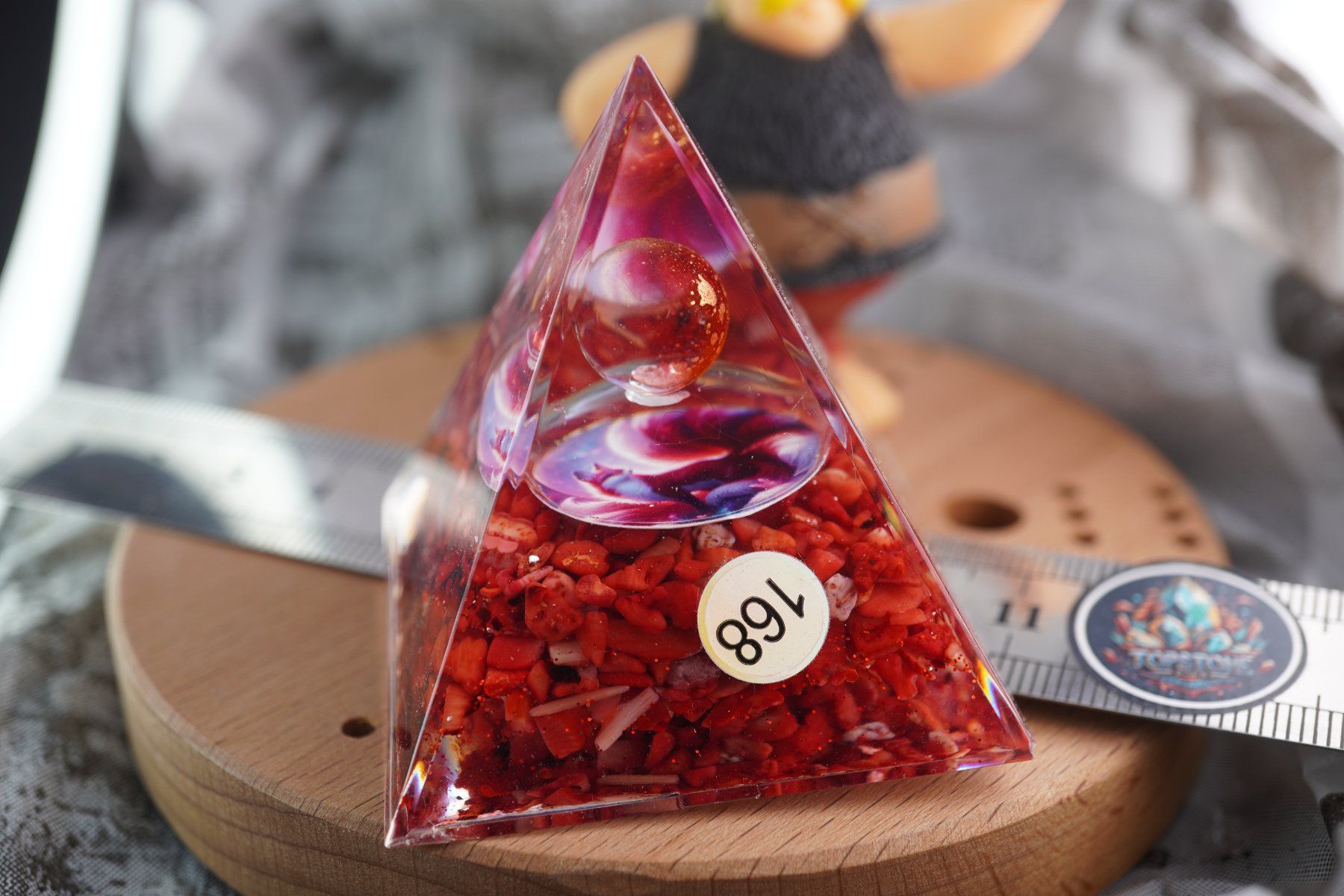 Mineralien & Heilsteine: Orgonit Pyramide Roter Fuchs   Ab 1.-  Rausverkauf – Neu und originalverpackt aus Eschenbach SG von topstone 1